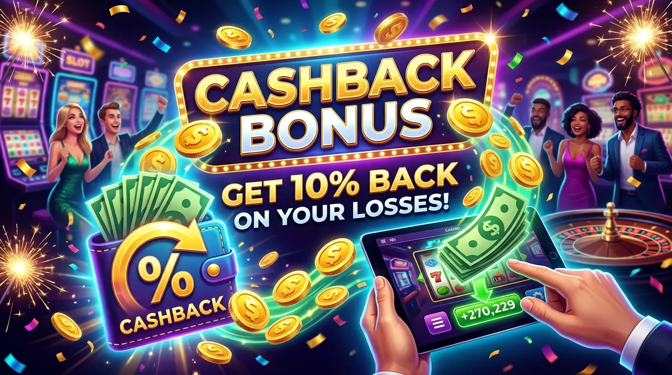 Sloto Cash cashback bonus