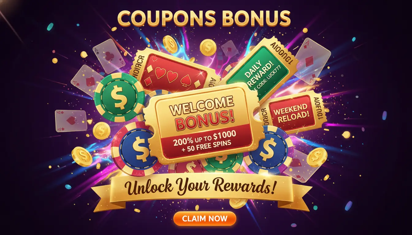 Sloto Cash casino coupon offers