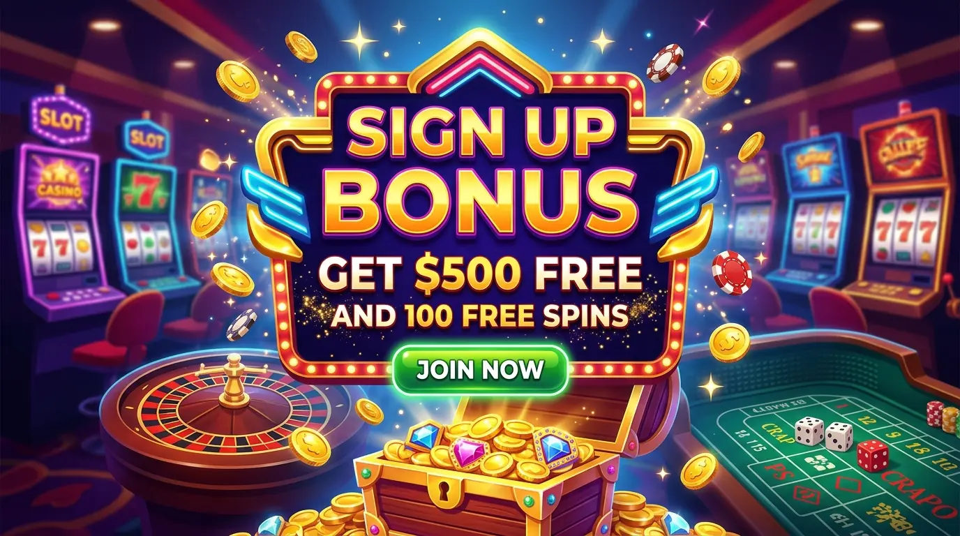 Sloto Cash sign up bonus