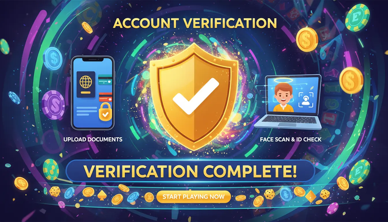 Sloto Cash casino account verification